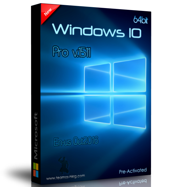 [Win] Windows 10 Pro v.1511 En-us x64 Oct2016 Pre-Activated-=TEAM OS=- Win10pro.64