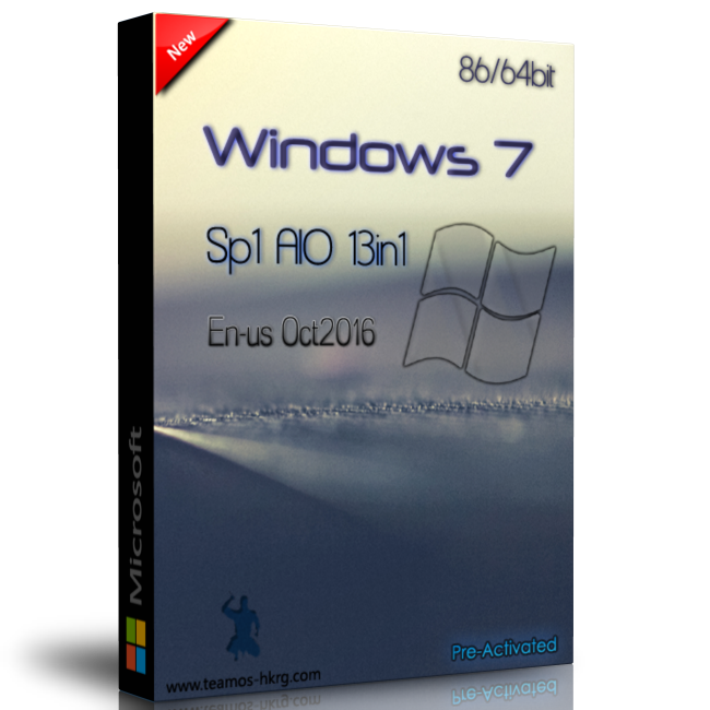 Windows 7 Sp1 AIO (x86x64) 13in1 en-us Oct2016-=TEAM OS=- Win7.86.64aio
