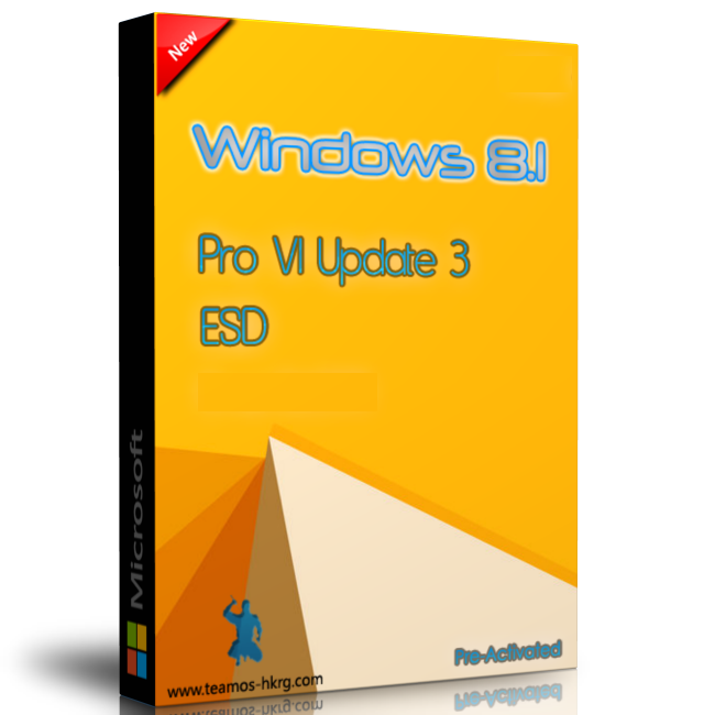 [Win] Windows 8.1 Pro Vl Update 3 X86/X64 En-us Esd March2017 Pre-activated-=team Os=- Win8_64