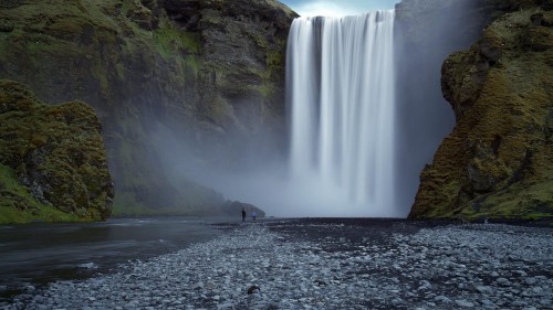 Beautiful natural waterfall 1920x1080 wallpaper 11815