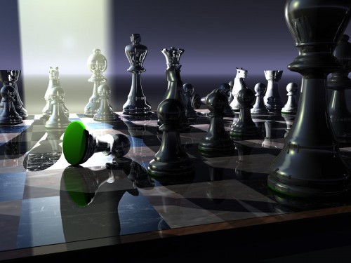 Chess board 3d