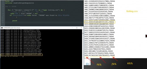 Loop for 3 columns