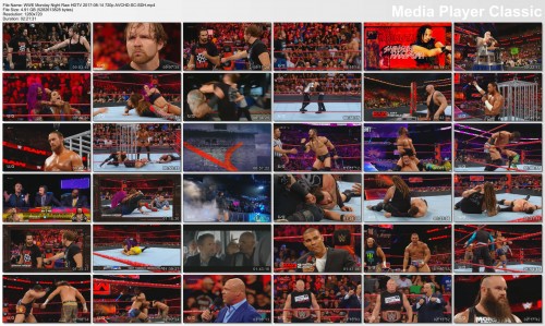 WWE Monday Night Raw HDTV 2017 08 14 720p AVCHD SC SDH screenshots
