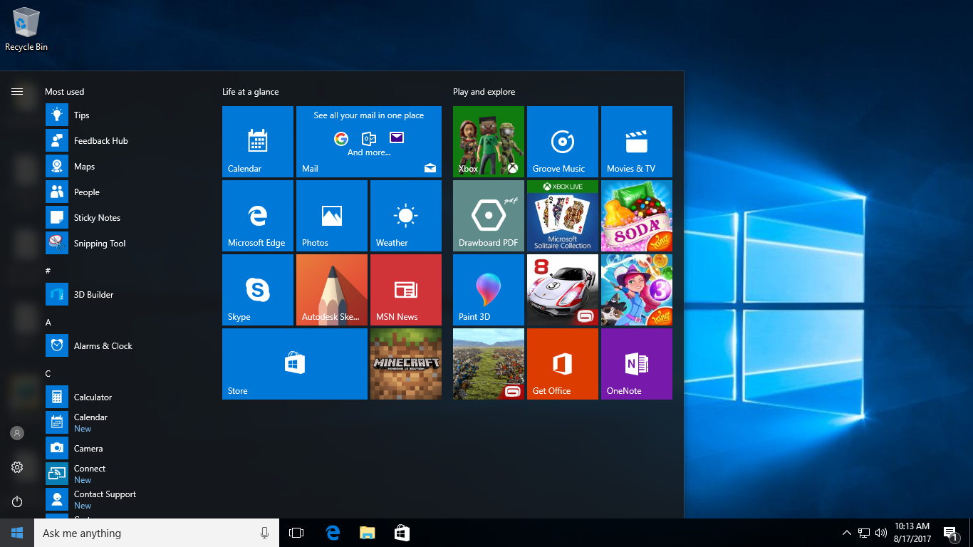 Windows 10 Pro Rs1 V.1607.14393.1613 En-us X64/X86 Aug2017 V.3