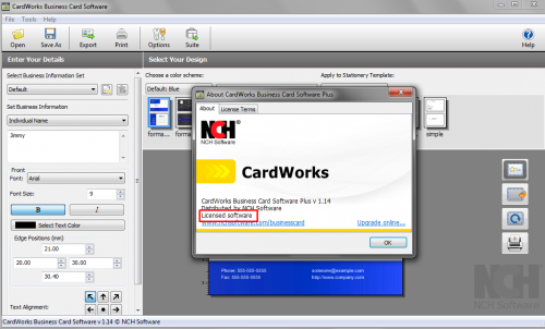 Cardworks Free Business Card Software Serial