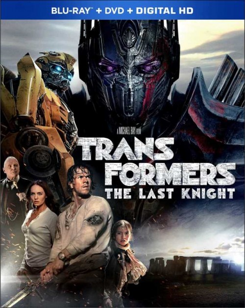 Transformers The Last Knight 2017 BLURAY COVER