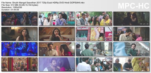 Shubh Mangal Saavdhan 2017 720p Esub HDRip DVD Hindi GOPISAHI.mkv thumbs