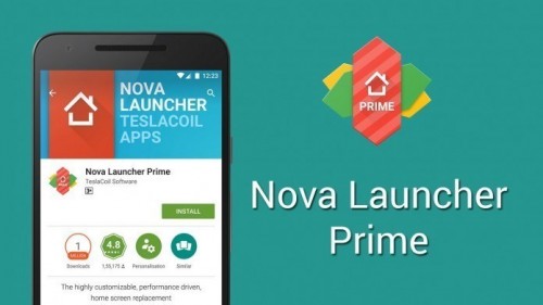 nova launcher prime 5.0 logo