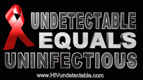 HIV undetectable is untransmittable and uninfectious