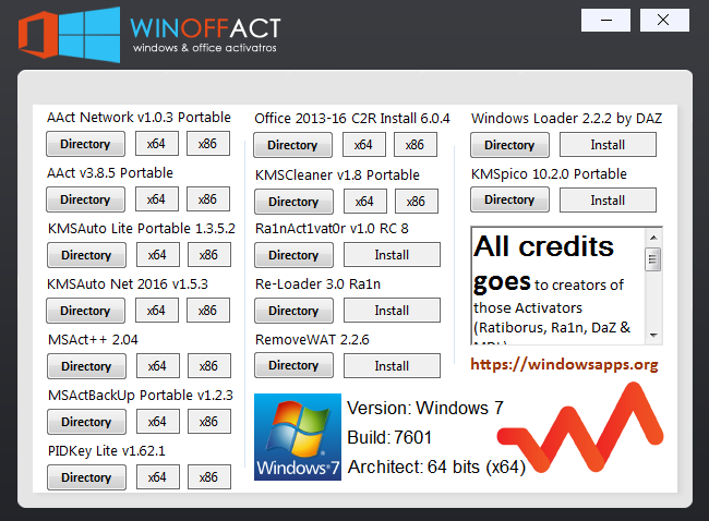 Winoffact 1 0 Windows Office Activators All In One Shareit
