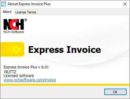 Nch Express Invoice Plus