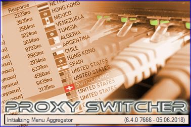 Proxy switcher and manager