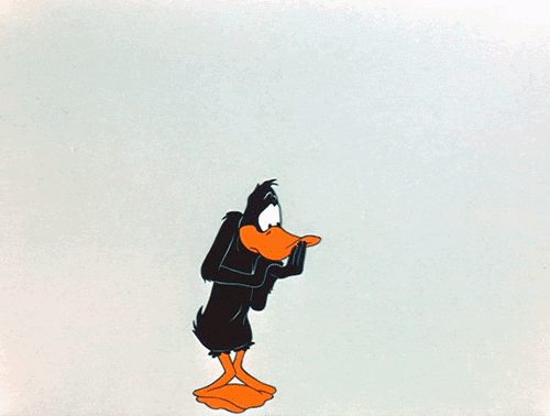Funny duffy duck looney toons animated gif 12