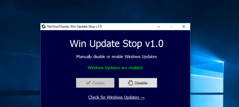 Direct Win Update Stop V1 4 Team Os Your Only Destination To Custom Os
