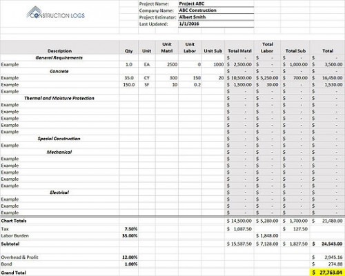 Construction Templates for Excel
http://www.constructionlogs.com
The worlds leading source of Excel Templates for Construction Project Managers and professionals. 
AIA Template, RFI Tempalte