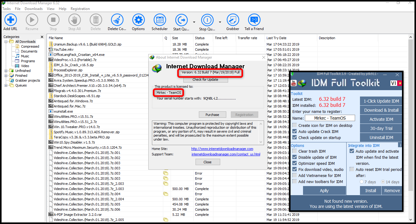 Download idm new version 2019 full crack cho pc