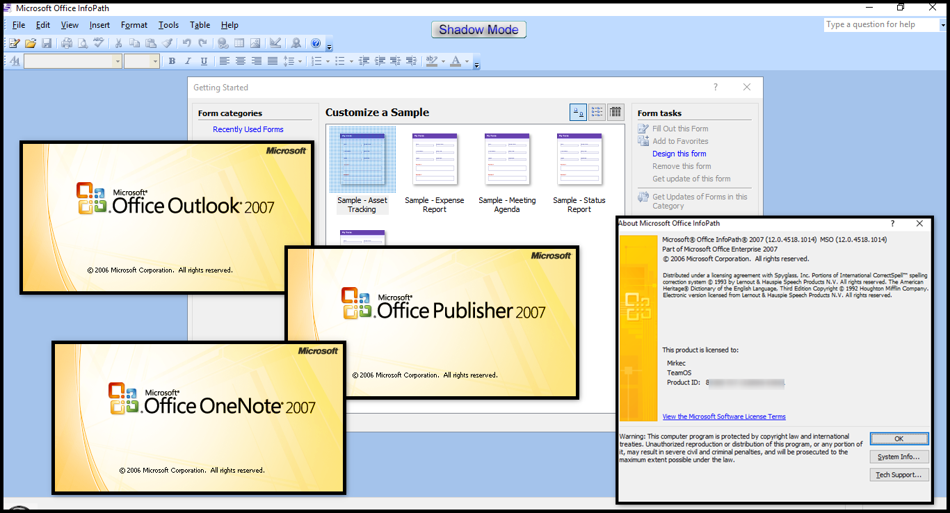 Microsoft office 2007 активированная