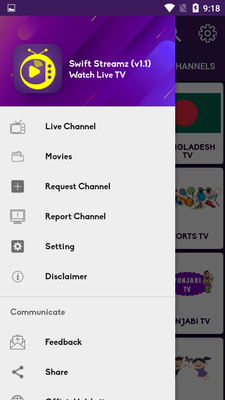 Swift stream tv discount apk