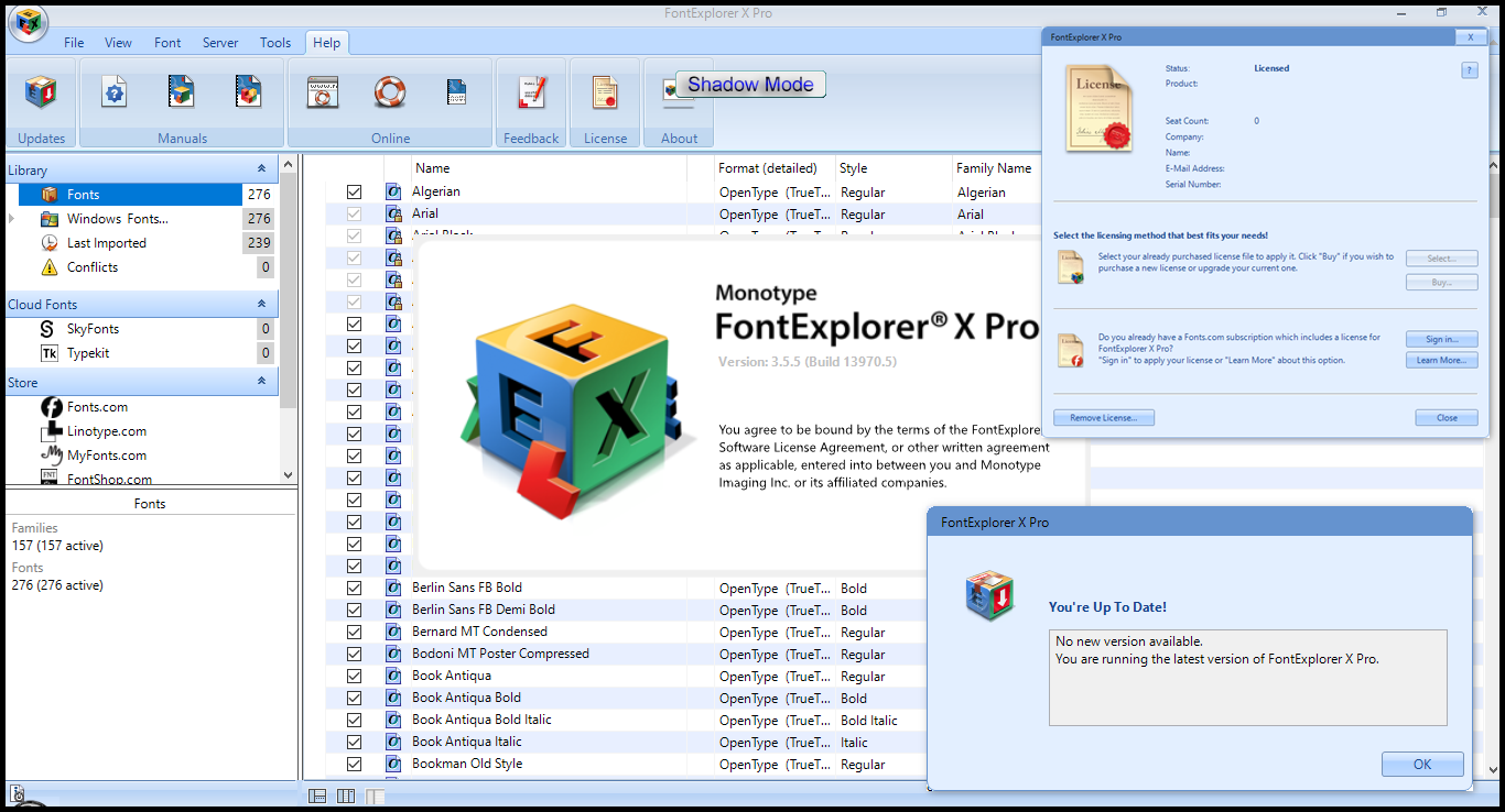 Direct Fontexplorer X Pro Version 3 5 5 Build 13970 5 For