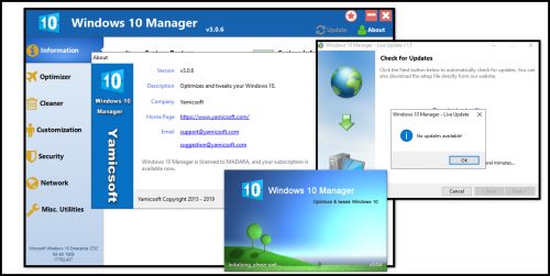 02 Yamicsoft Windows 10 Manager