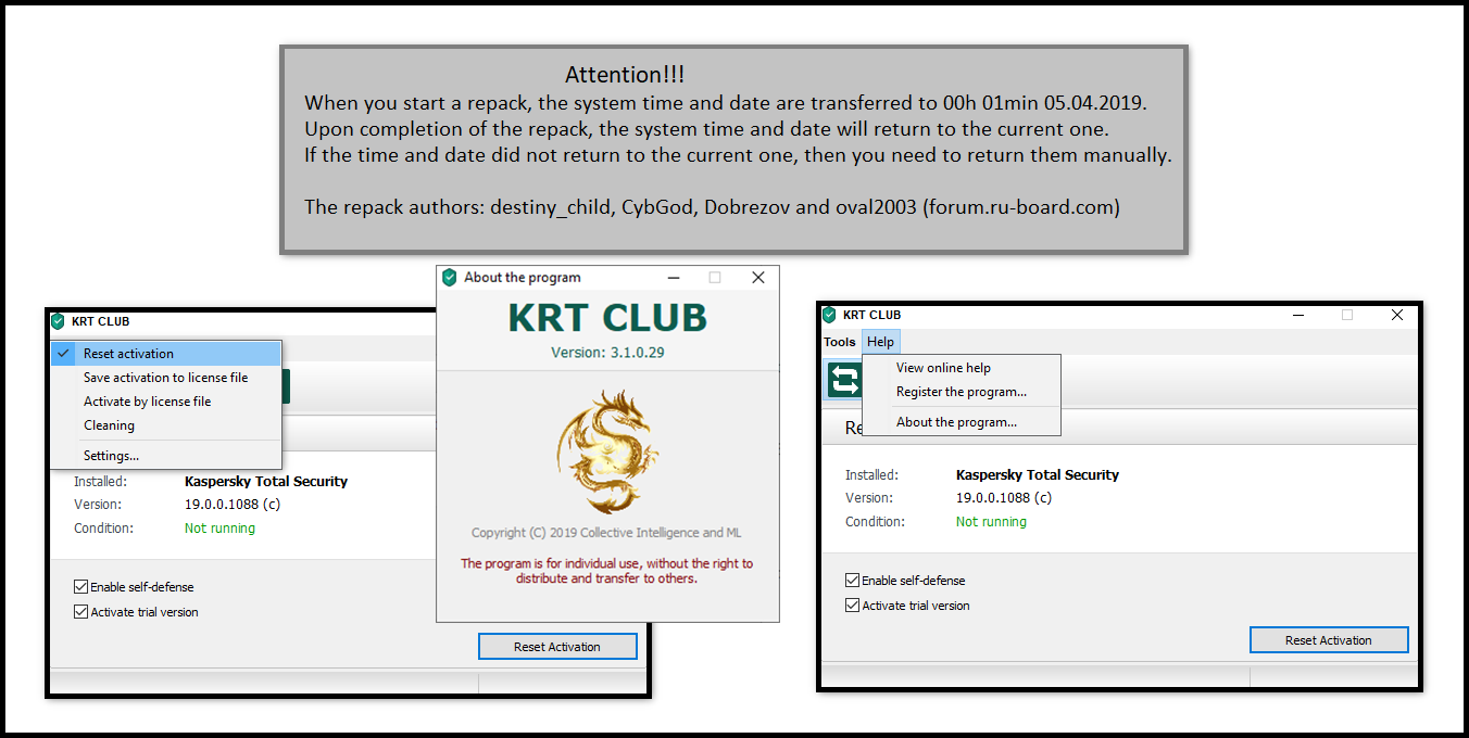 Reset activate. Kaspersky Trial reset 5.1.0.41. KRT Club. Касперский 1.0. Trial лицензия это.