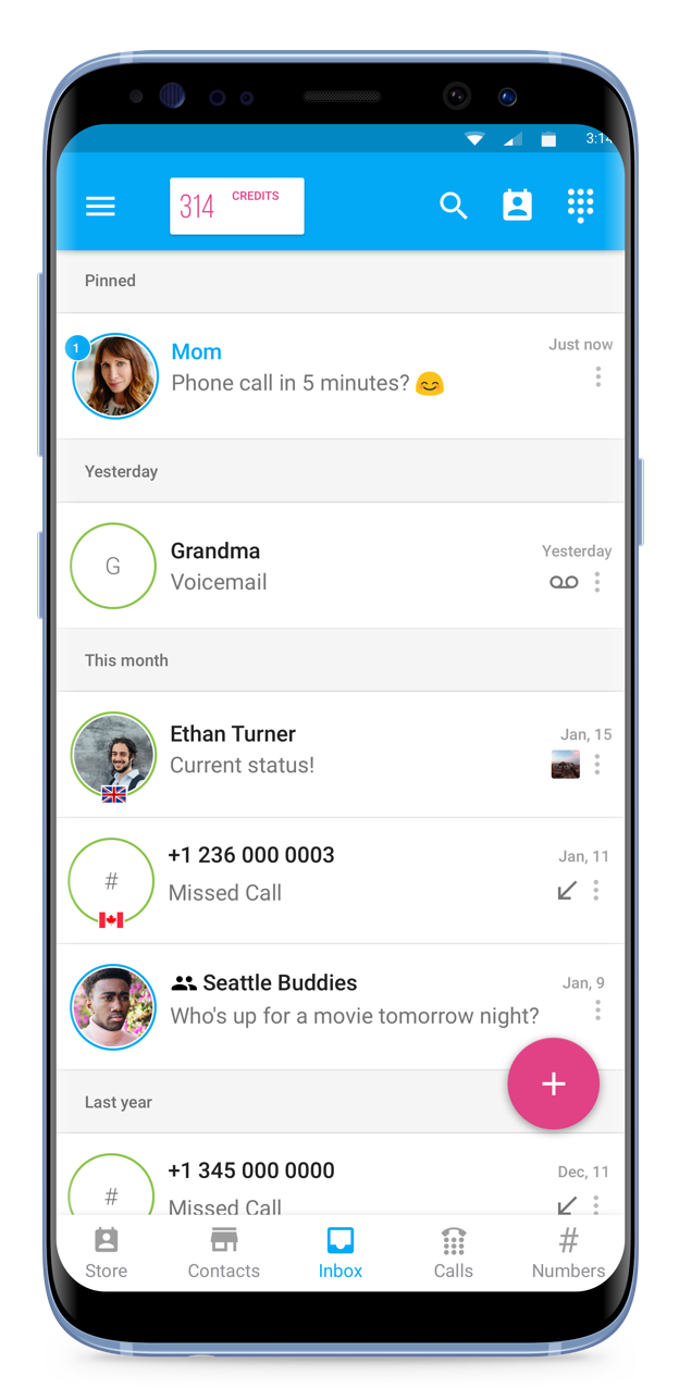 Direct - Text Me Premium Free Texting & Calls 3.9.4 | Team ...