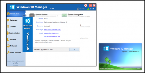 04 Yamicsoft Windows 10 Manager