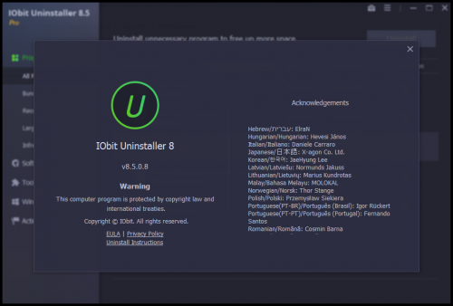 14 IObit Uninstaller PRO