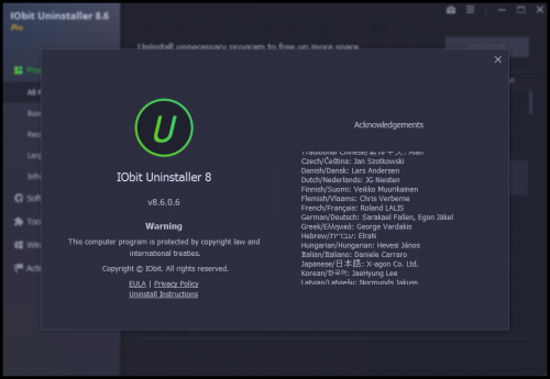 15 IObit Uninstaller PRO