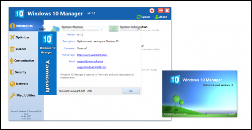 06 Yamicsoft Windows 10 Manger