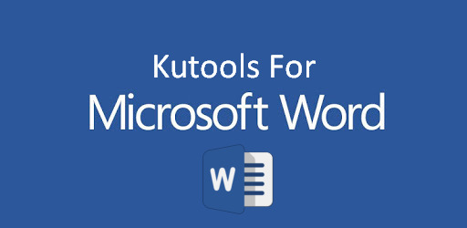 How to use kutools for word