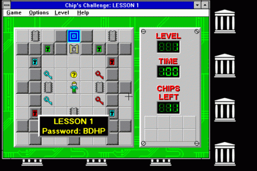 chips challenge screenshot