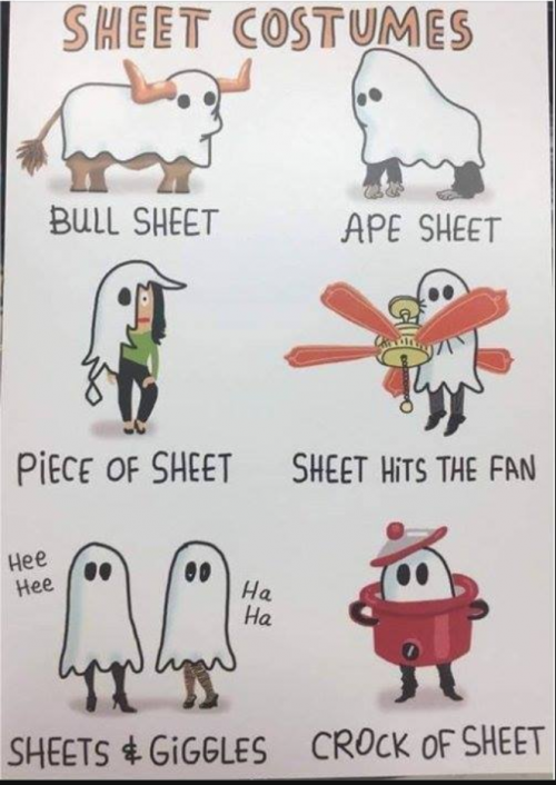 Sheet costumes
