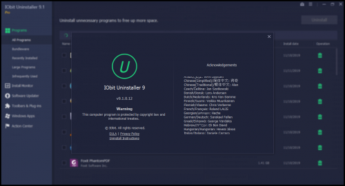 21 IObit Uninstaller Pro