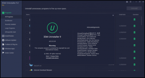 22 IObit Uninstaller Pro