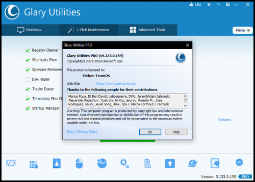 15 Glary Utilities Pro