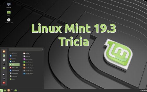 Linux Mint 19.3 Tricia 830x519