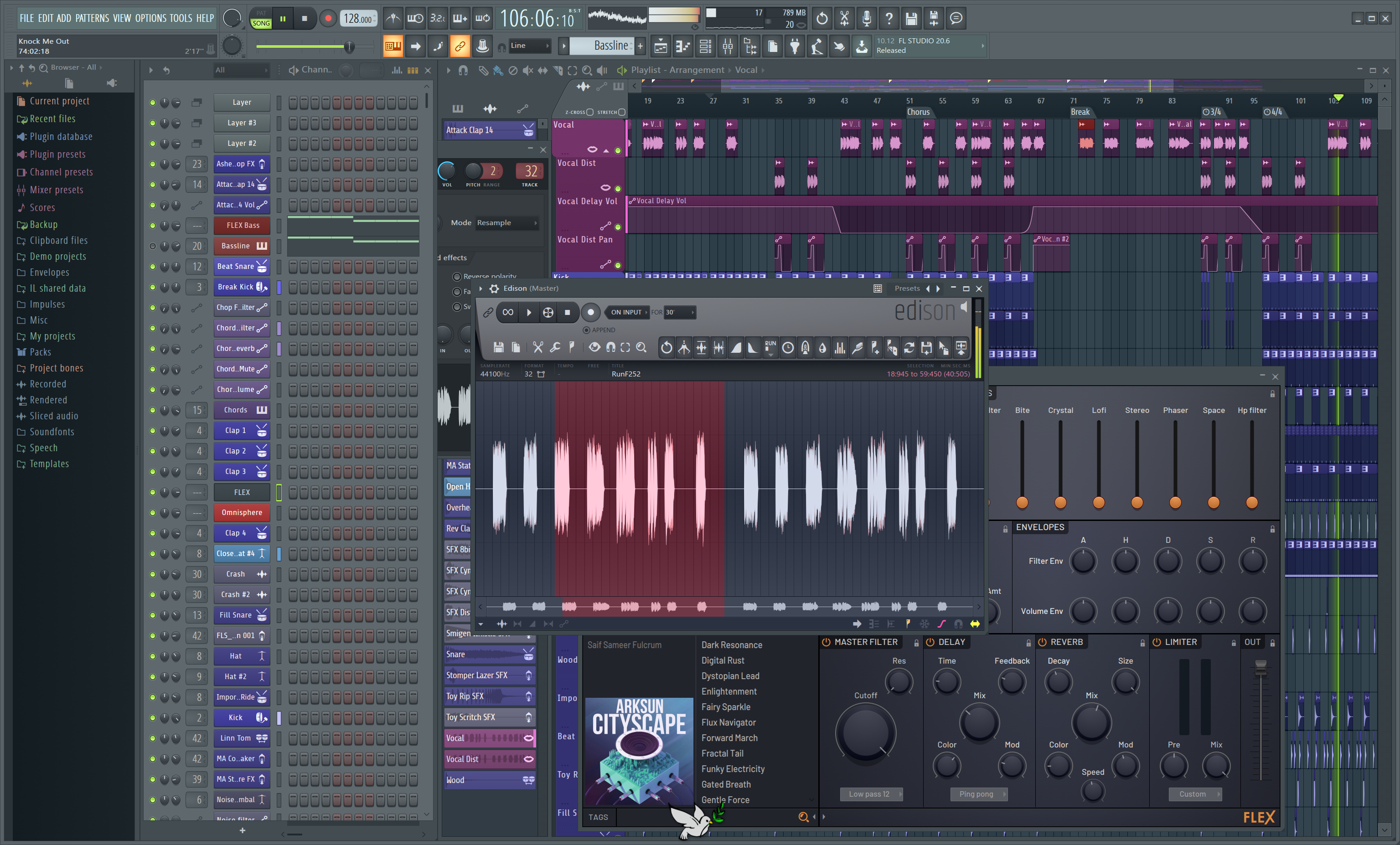 Проект для fl studio 20