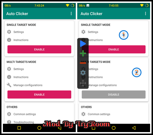 Auto Clicker - Automatic tap v1.3.9 [Mod] RAo9H