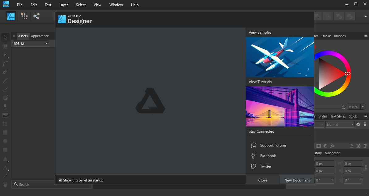 Affinity designer 1.9 features