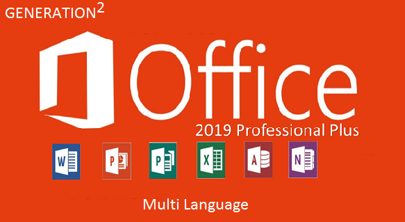 Microsoft Office 2019 Pro Plus Retail MULTi-25 NOV 2020 {Gen2}