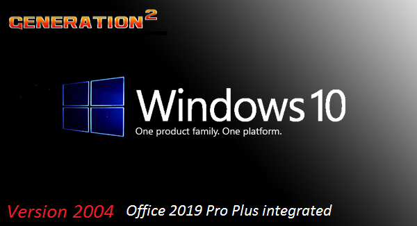 Windows 10 Pro X64 incl Office 2019 pl-PL MAY 2020 {Gen2}