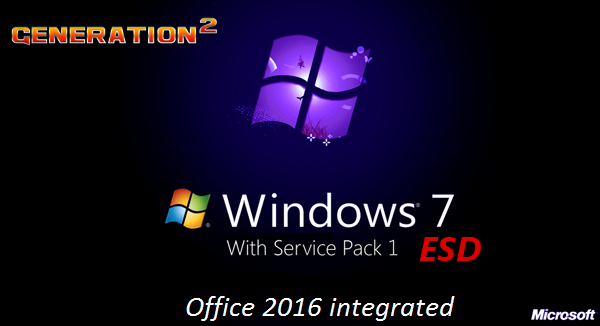 Windows 7 SP1 Ultimate X64 incl Office16 pt-BR JUNE 2020 {Gen2}