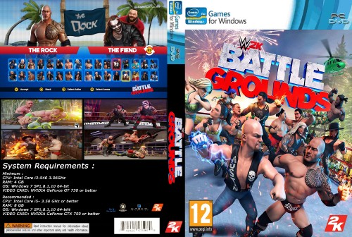 WWE 2K Battlegrounds (2020) PC COVER 1