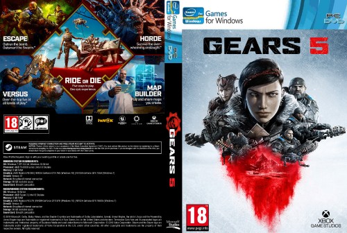 Gears Of War 5 (2019) PC COVER 1