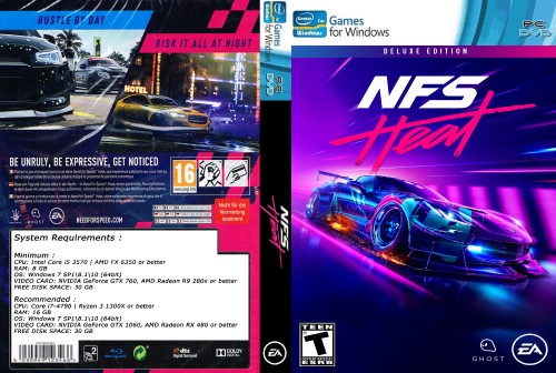 Need For Speed Heat (2019) PC COVER 2