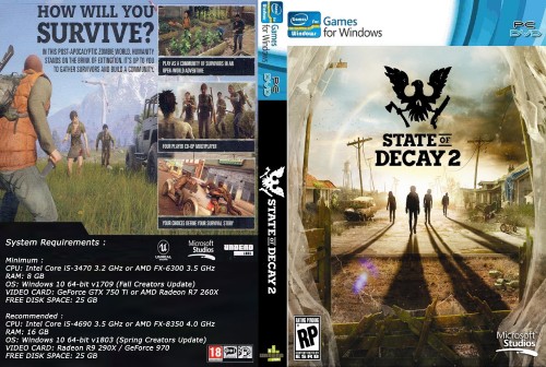 State Of Decay 2 PC COVER 1