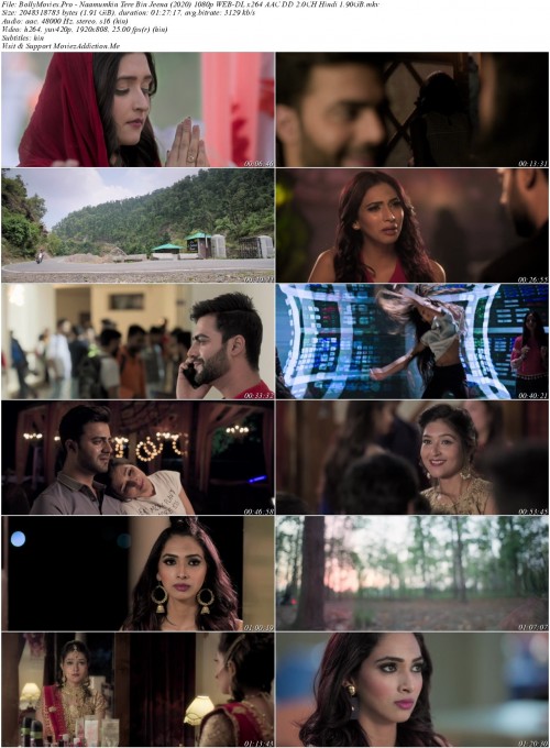 BollyMovies.Pro Naamumkin Tere Bin Jeena (2020) 1080p WEB DL x264 AAC DD 2.0CH Hindi 1.90GB