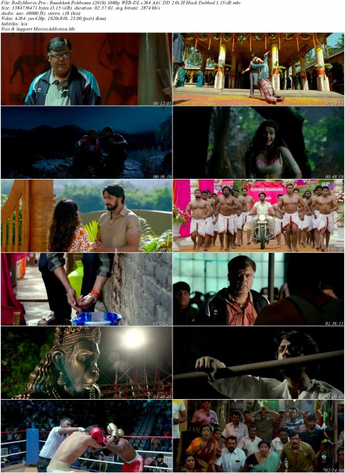 BollyMovies.Pro Baadshah Pehlwaan (2019) 1080p WEB DL x264 AAC DD 2.0CH Hindi Dubbed 3.15GB