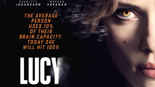 Lucy Quad Movie Poster (Crop)